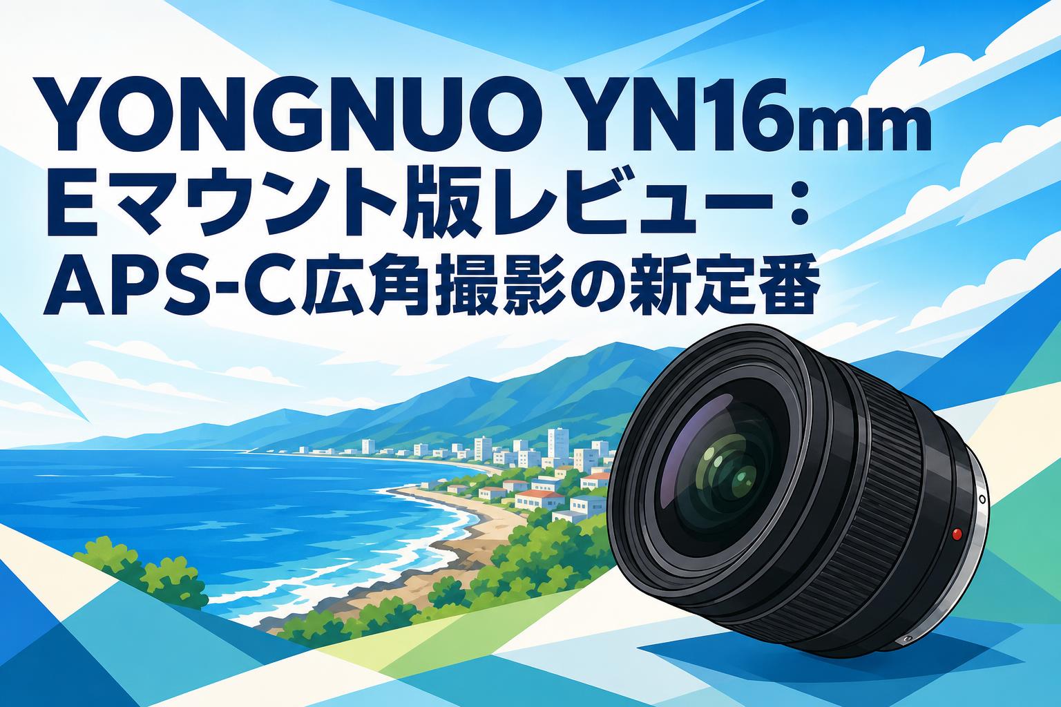YONGNUO YN16mm Eマウント版レビュー：APS-C広角撮影の新定番