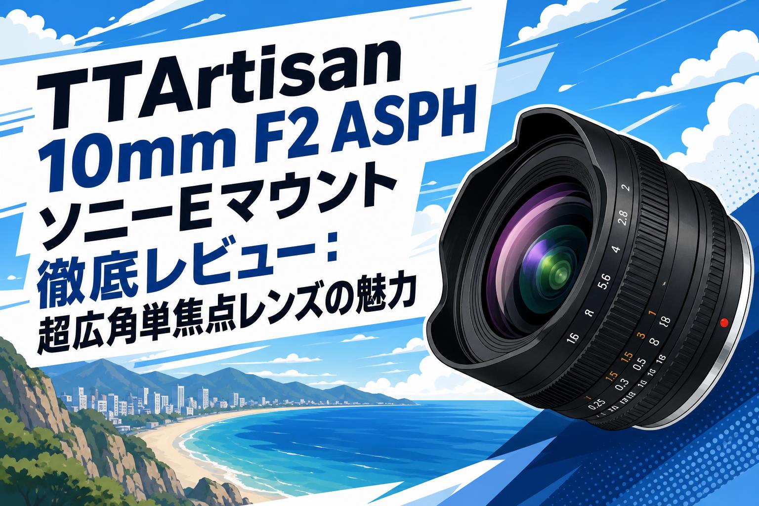 TTArtisan 10mm F2 ASPH ソニーEマウント徹底レビュー：超広角単焦点レンズの魅力