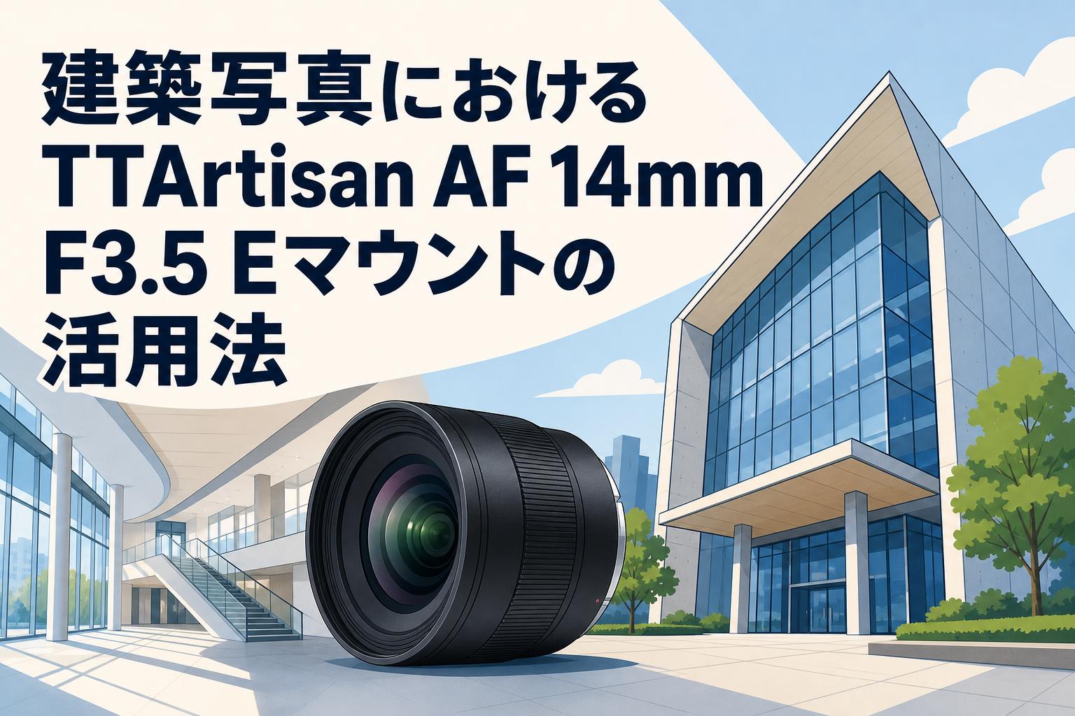 建築写真におけるTTArtisan AF 14mm F3.5 Eマウントの活用法