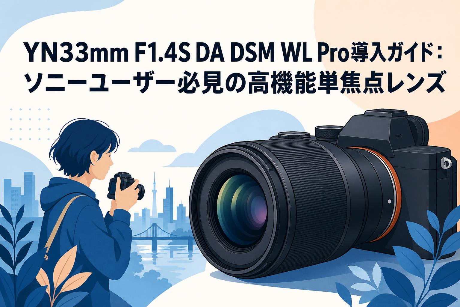 YN33mm F1.4S DA DSM WL Pro導入ガイド：ソニーユーザー必見の高機能単焦点レンズ