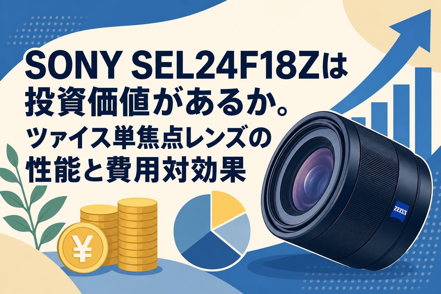 SONY SEL24F18Zは投資価値があるか。ツァイス単焦点レンズの性能と費用対効果