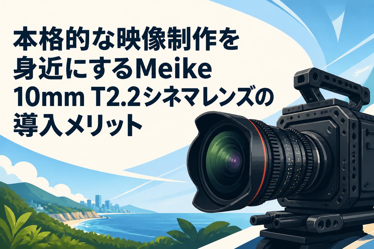 本格的な映像制作を身近にするMeike 10mm T2.2シネマレンズの導入メリット