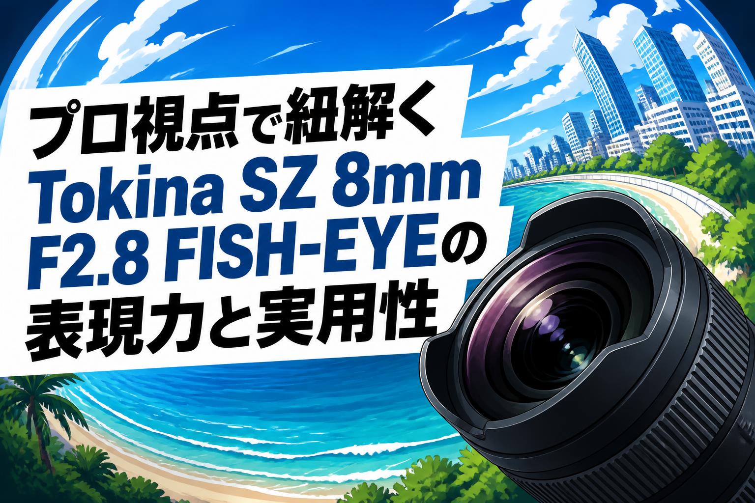 プロ視点で紐解くTokina SZ 8mm F2.8 FISH-EYEの表現力と実用性