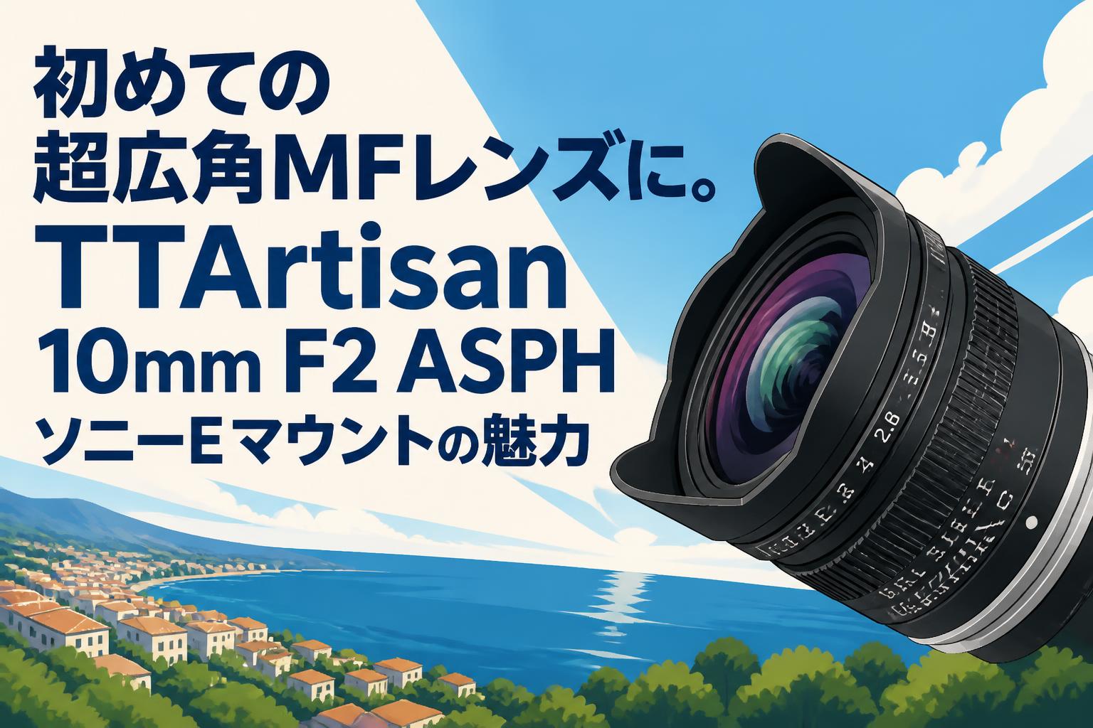 初めての超広角MFレンズに。TTArtisan 10mm F2 ASPH ソニーEマウントの魅力