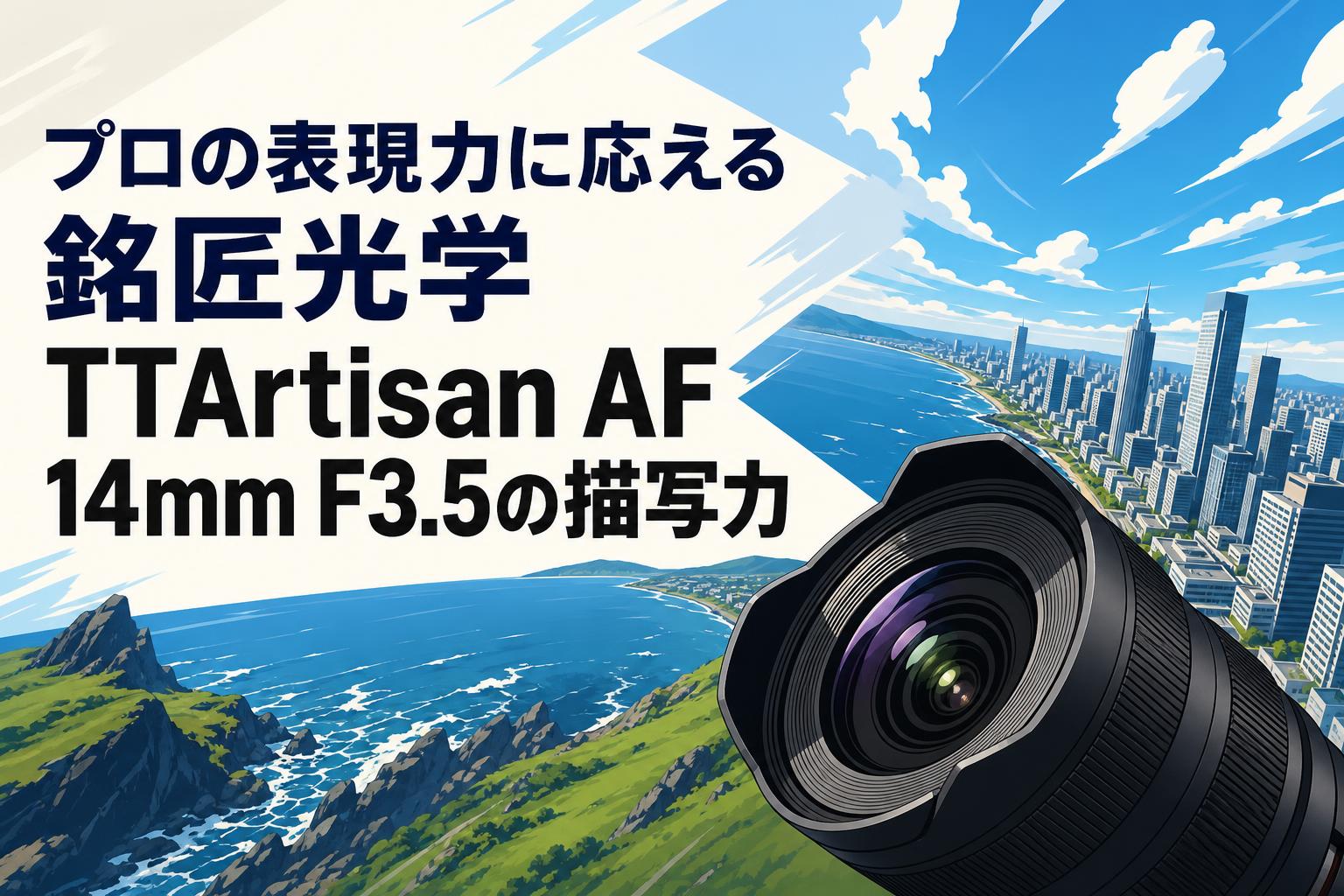 プロの表現力に応える銘匠光学 TTArtisan AF 14mm F3.5の描写力