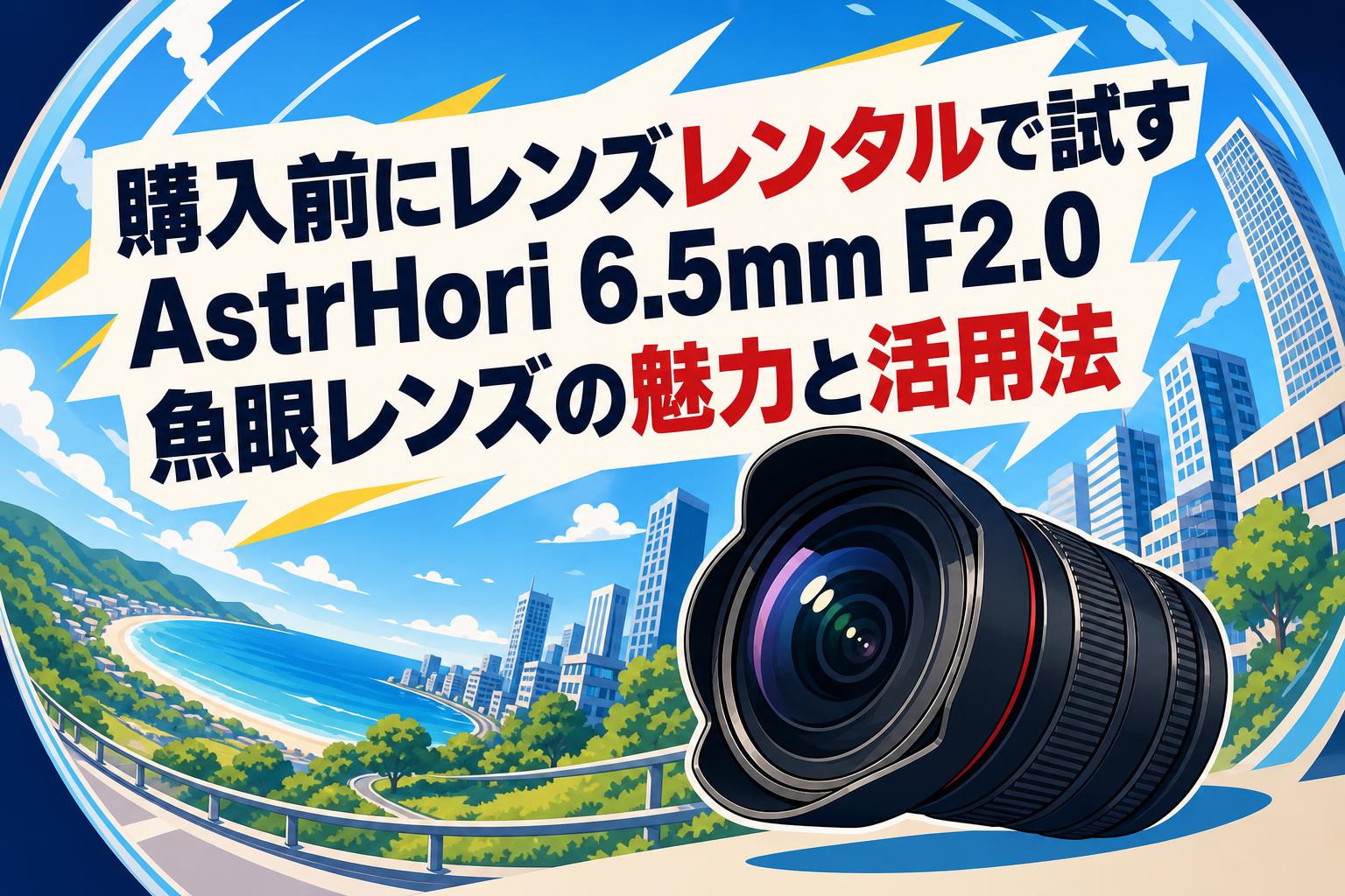 購入前にレンズレンタルで試すAstrHori 6.5mm F2.0魚眼レンズの魅力と活用法