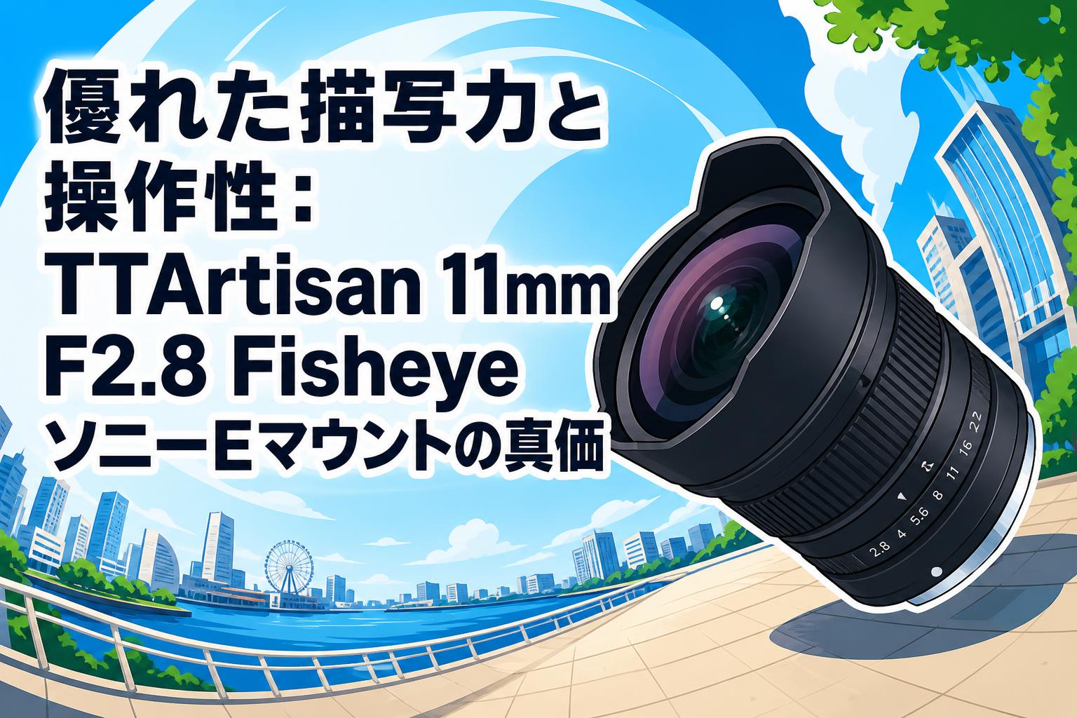 優れた描写力と操作性：TTArtisan 11mm F2.8 Fisheye ソニーEマウントの真価