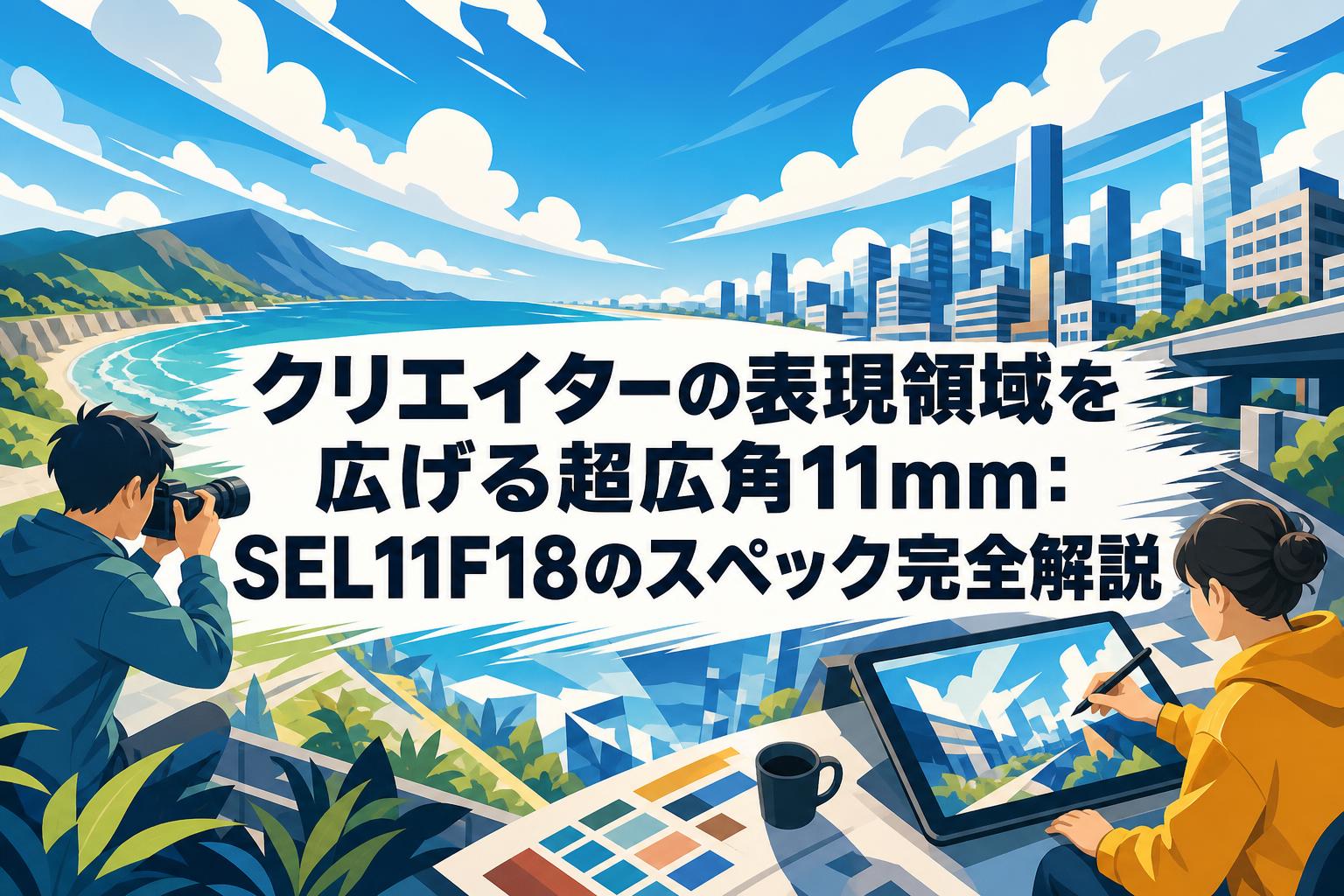 クリエイターの表現領域を広げる超広角11mm：SEL11F18のスペック完全解説