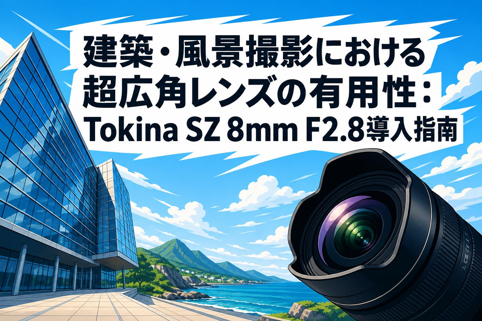 建築・風景撮影における超広角レンズの有用性：Tokina SZ 8mm F2.8導入指南