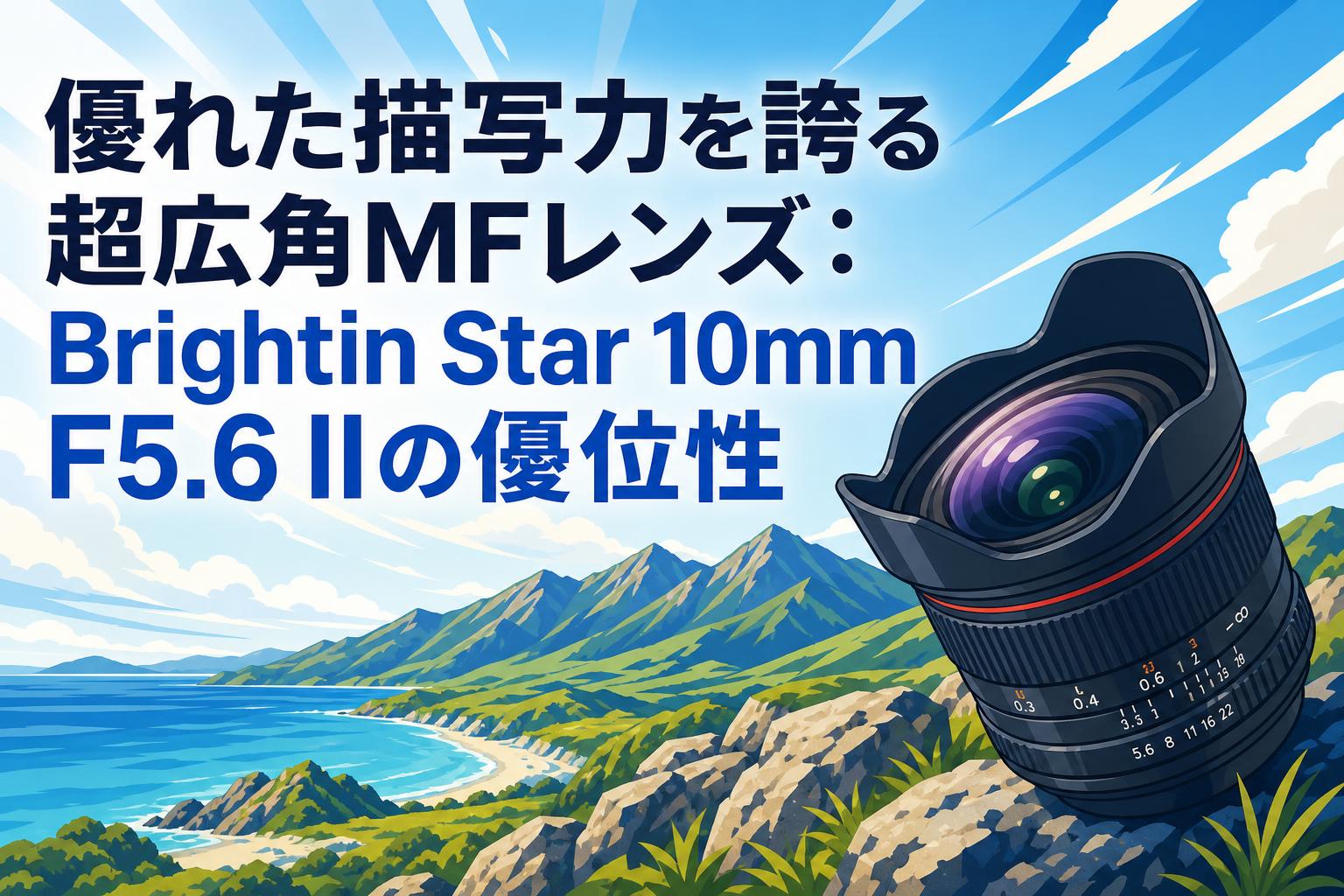 優れた描写力を誇る超広角MFレンズ：Brightin Star 10mm F5.6 IIの優位性
