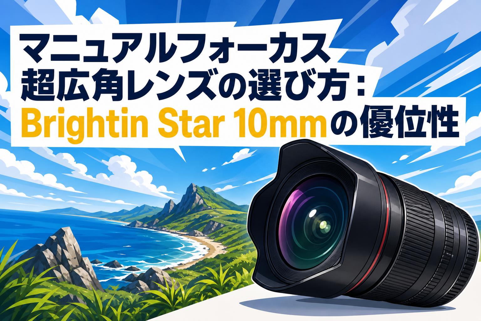 マニュアルフォーカス超広角レンズの選び方：Brightin Star 10mmの優位性