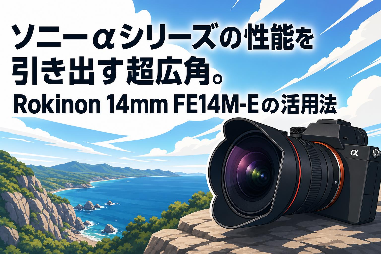 ソニーαシリーズの性能を引き出す超広角。Rokinon 14mm FE14M-Eの活用法