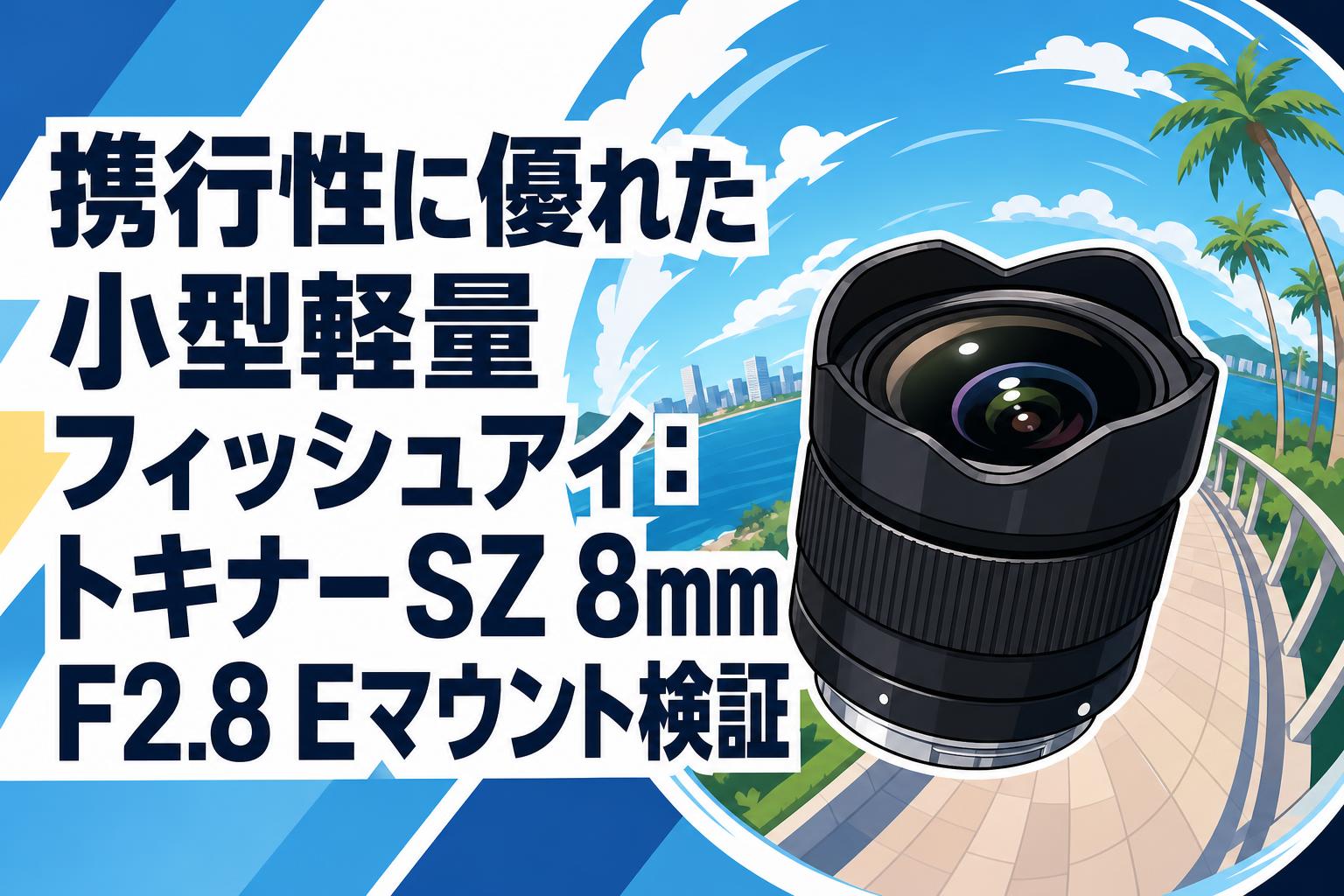 携行性に優れた小型軽量フィッシュアイ：トキナー SZ 8mm F2.8 Eマウント検証