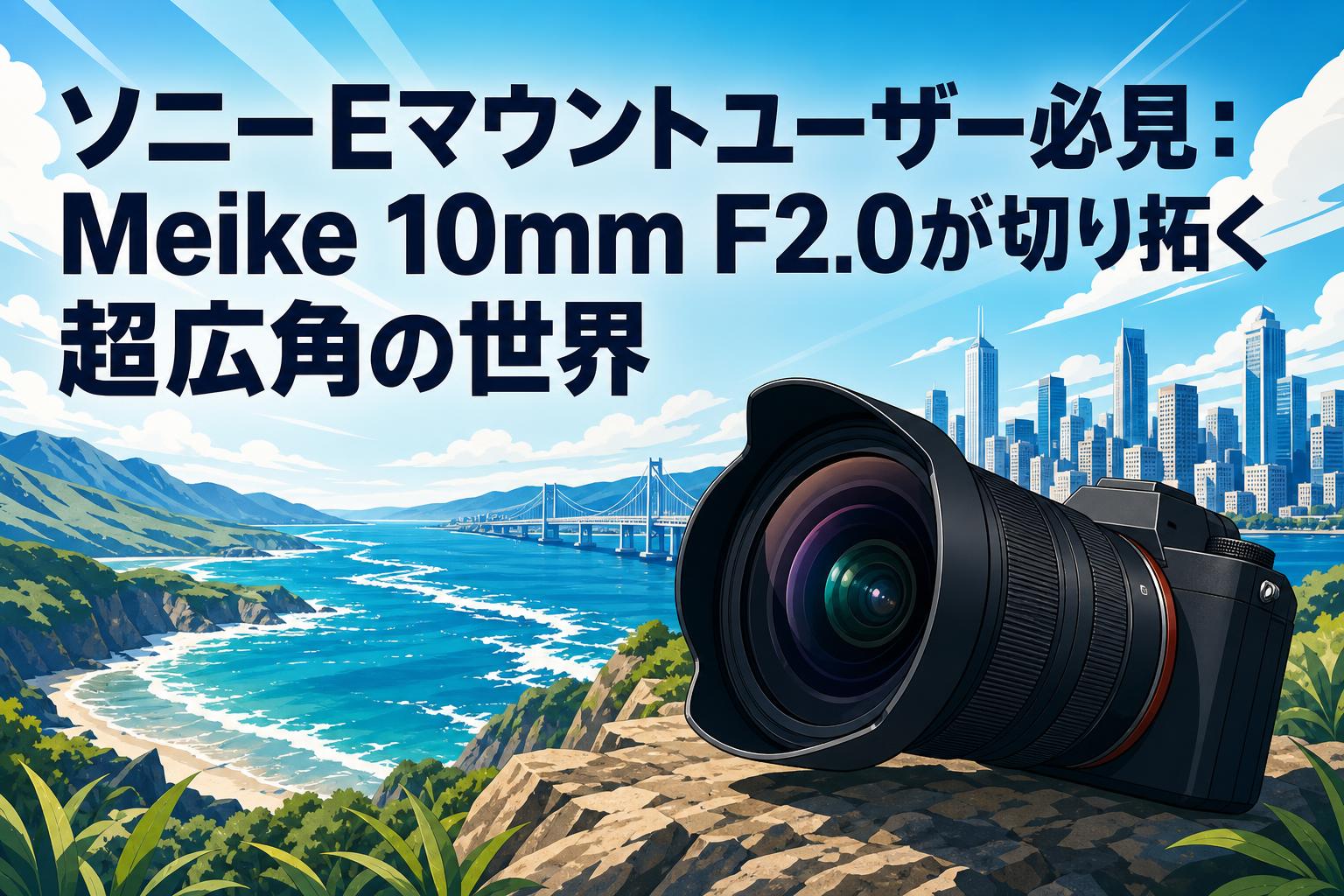ソニーEマウントユーザー必見：Meike 10mm F2.0が切り拓く超広角の世界