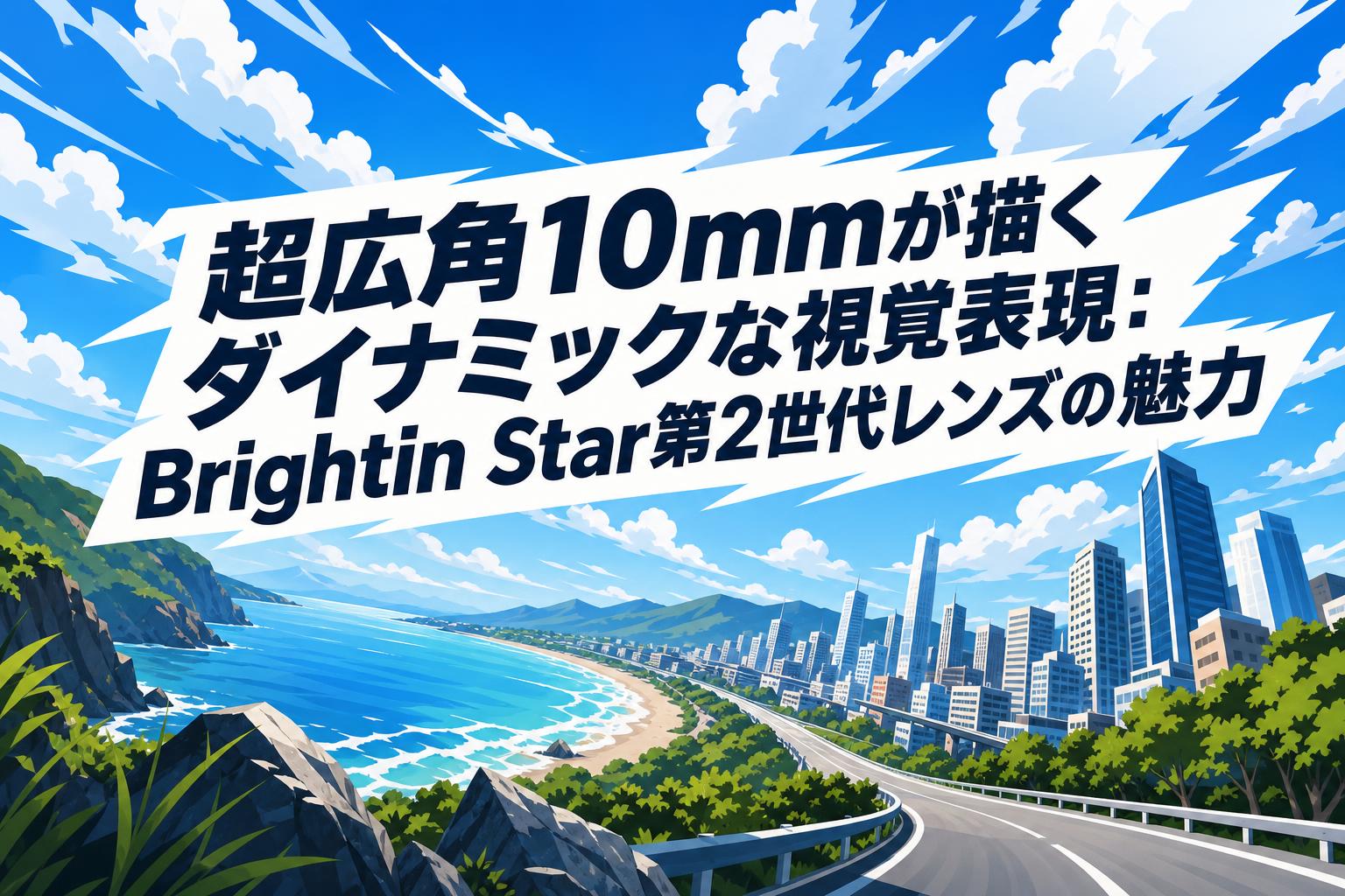 超広角10mmが描くダイナミックな視覚表現：Brightin Star第2世代レンズの魅力