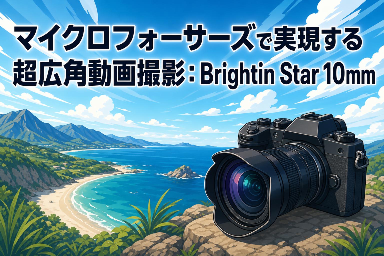 マイクロフォーサーズで実現する超広角動画撮影：Brightin Star 10mm