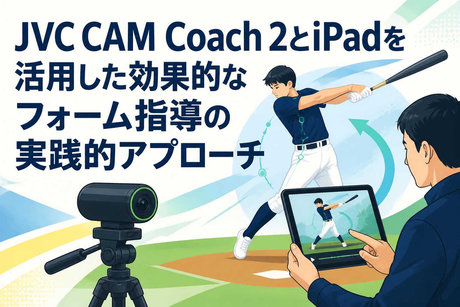 JVC CAM Coach 2とiPadを活用した効果的なフォーム指導の実践的アプローチ