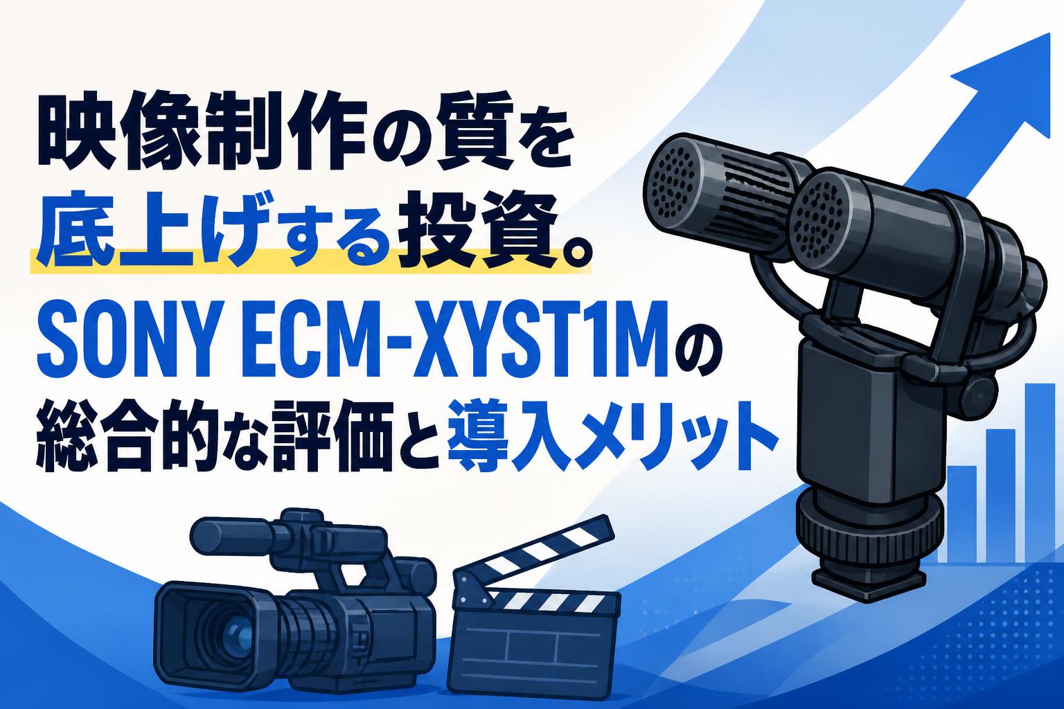 映像制作の質を底上げする投資。SONY ECM-XYST1Mの総合的な評価と導入メリット