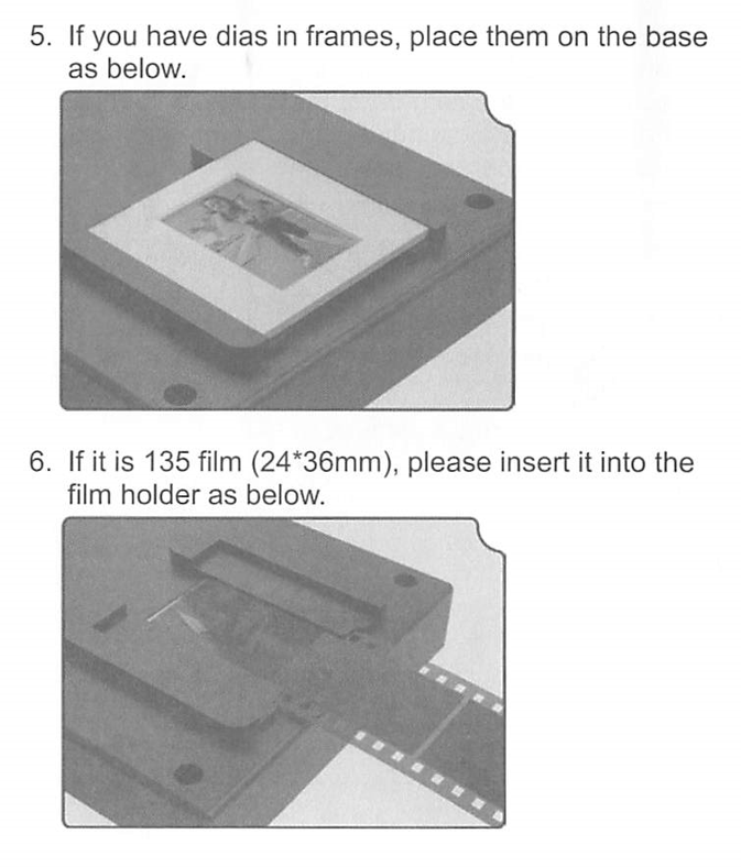 店内全品対象 Rybozen モバイルフィルム スライドスキャナー 35mmスライドネガをデジタル写真に変換 LEDバックライト付き 