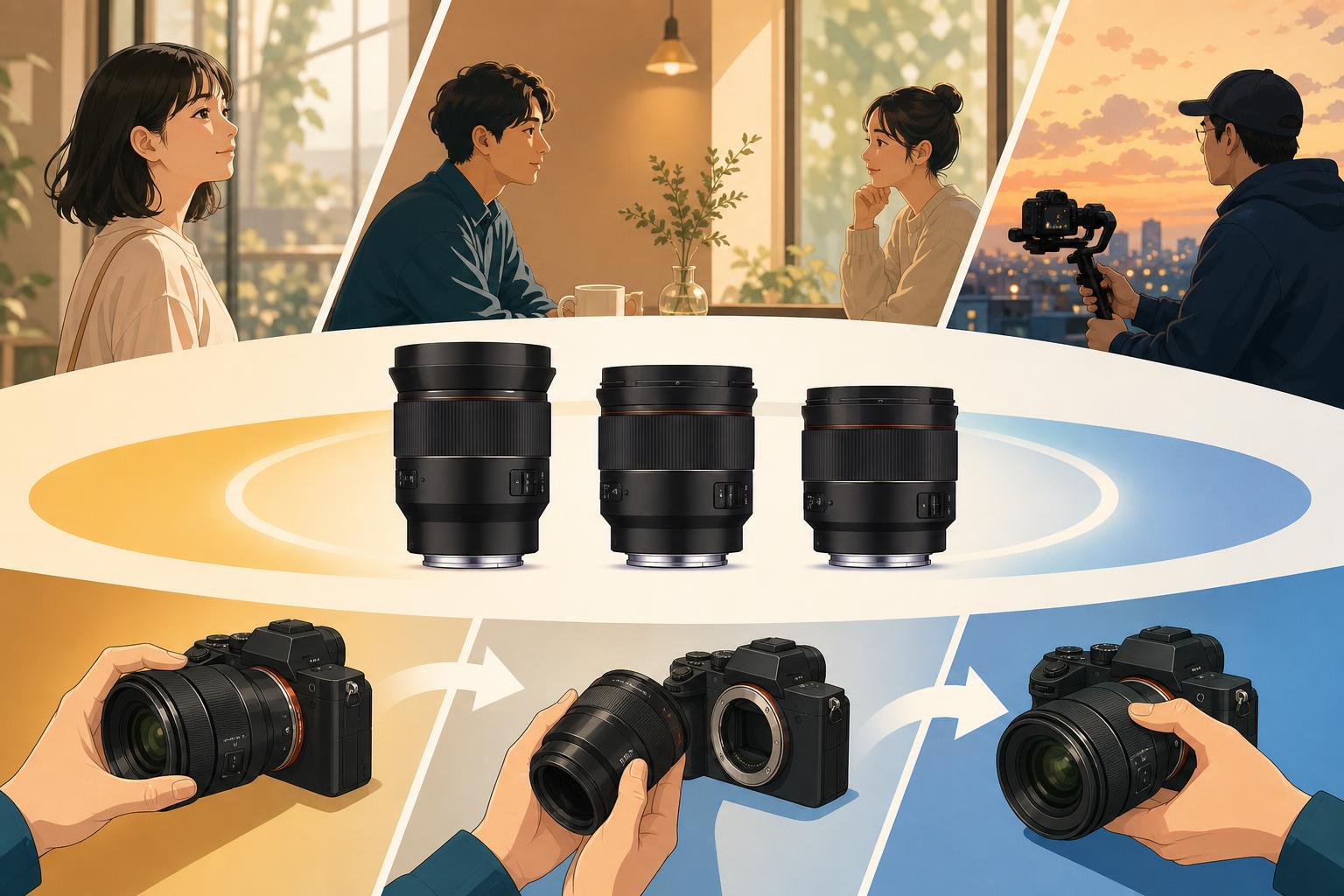 ソニーEマウント専用設計。フルサイズ対応SAMYANG V-AF 35mm T1.9が