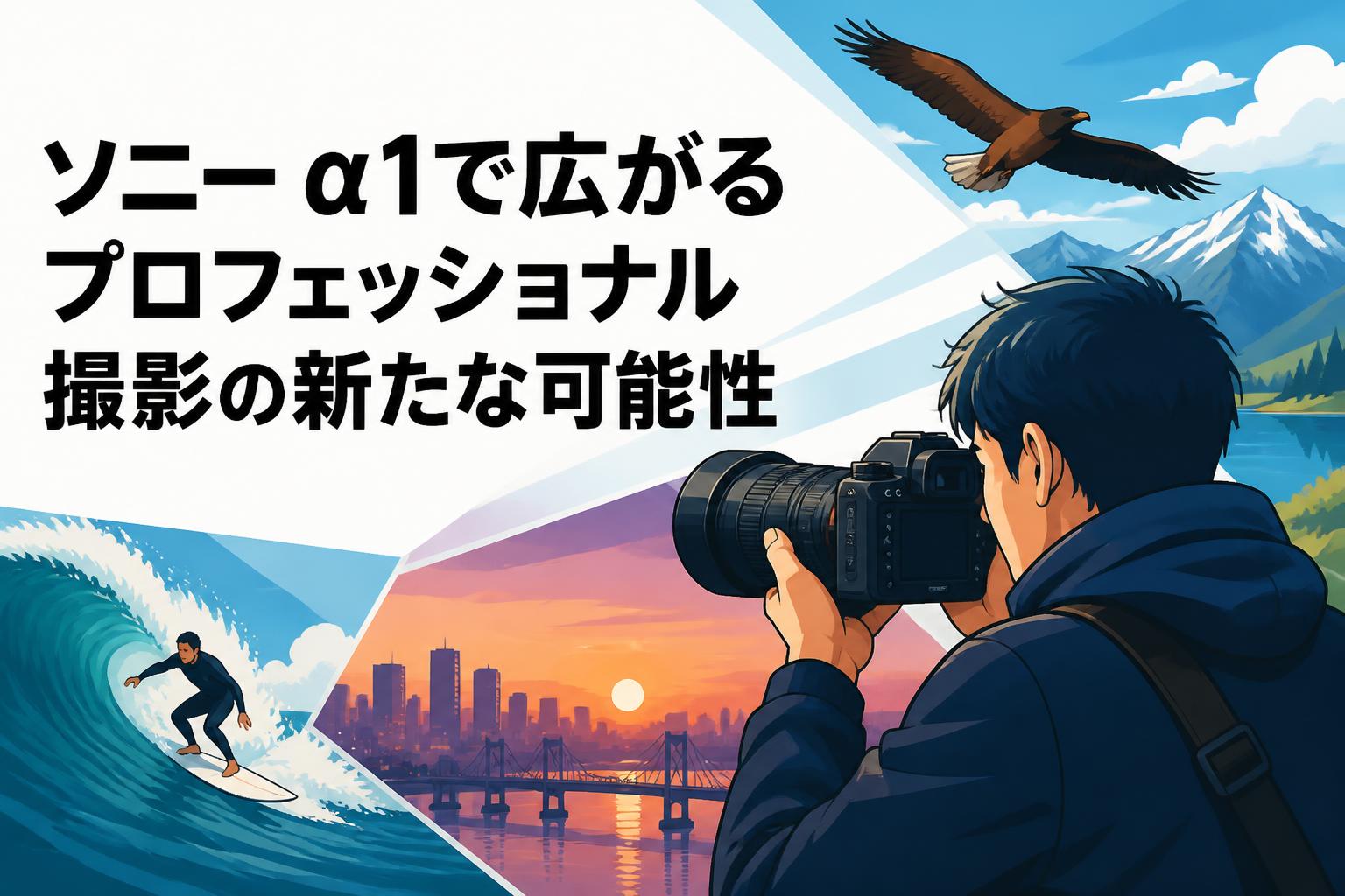 ソニー α1で広がるプロフェッショナル撮影の新たな可能性