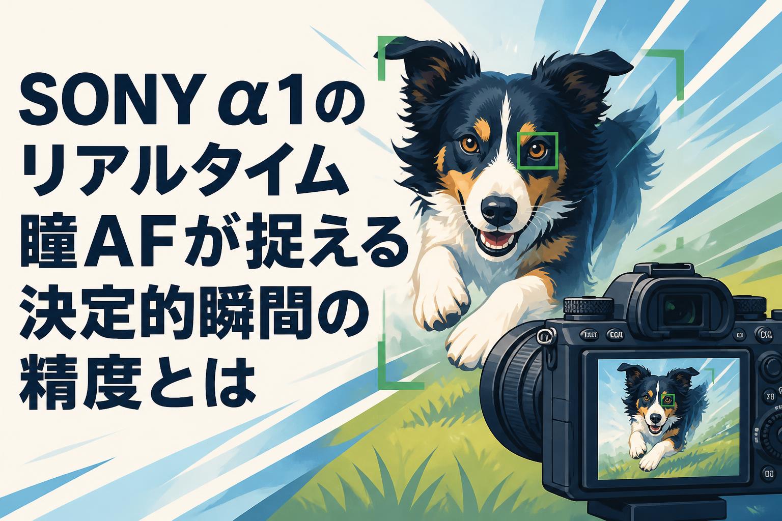 SONY α1のリアルタイム瞳AFが捉える決定的瞬間の精度とは