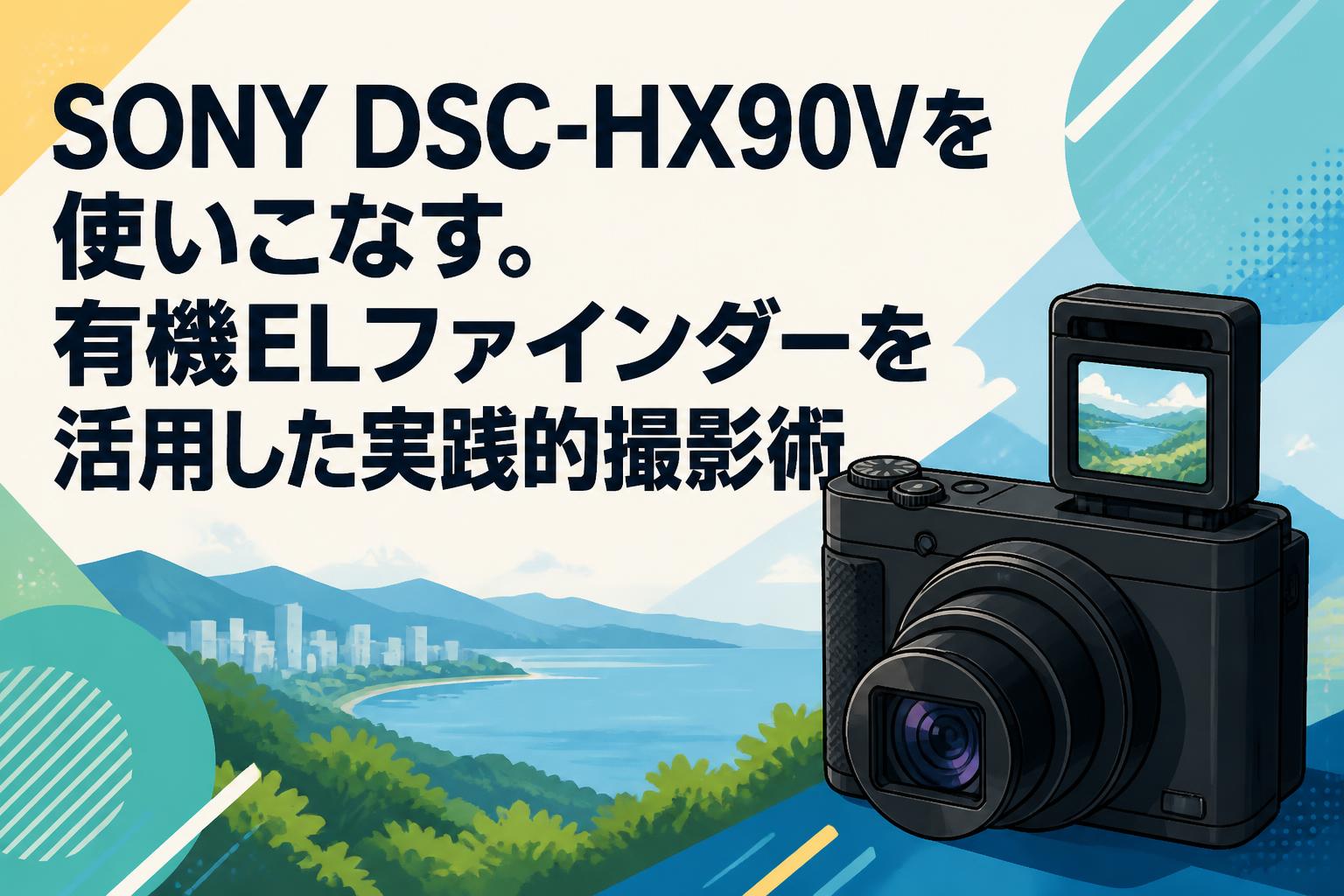 SONY DSC-HX90Vを使いこなす。有機ELファインダーを活用した実践的撮影術