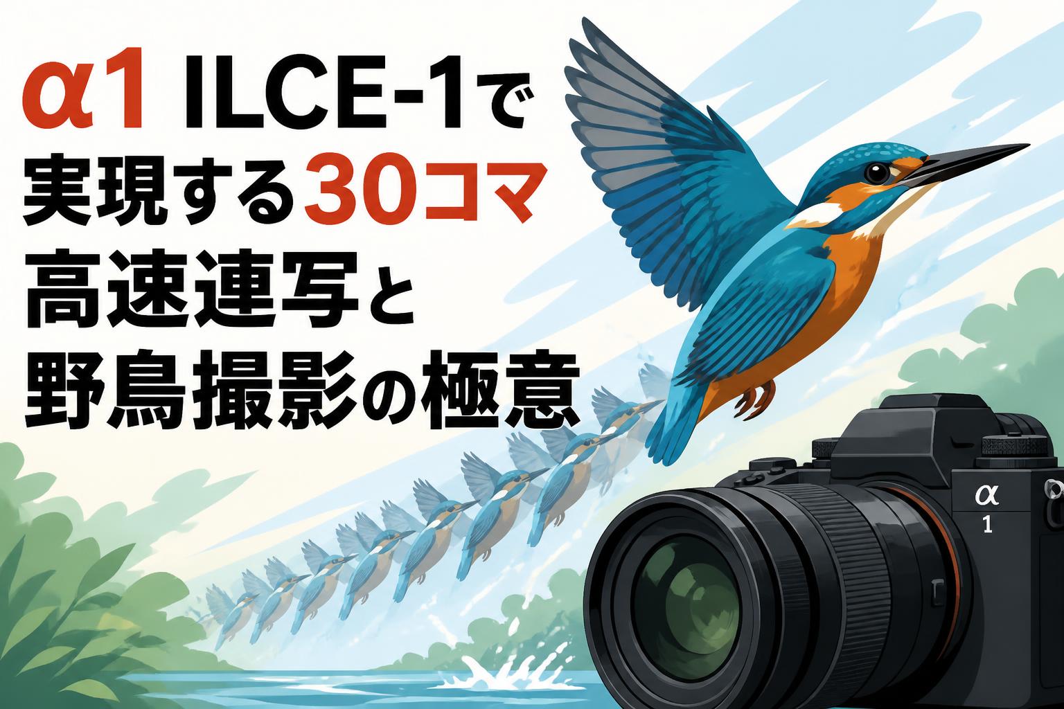 α1 ILCE-1で実現する30コマ高速連写と野鳥撮影の極意