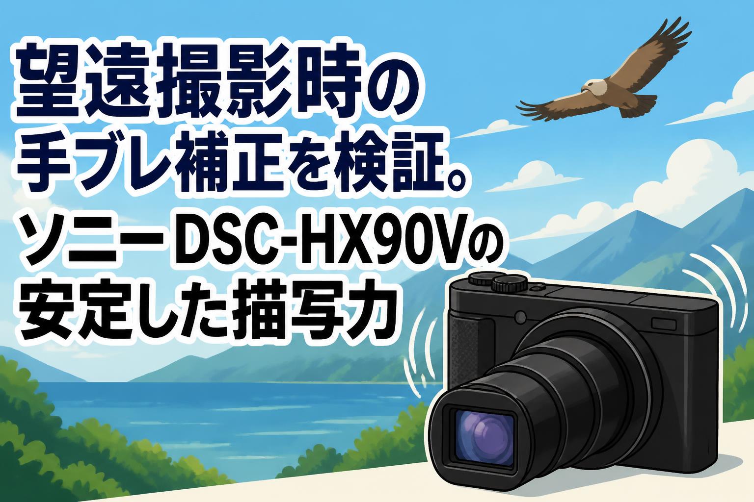 望遠撮影時の手ブレ補正を検証。ソニー DSC-HX90Vの安定した描写力