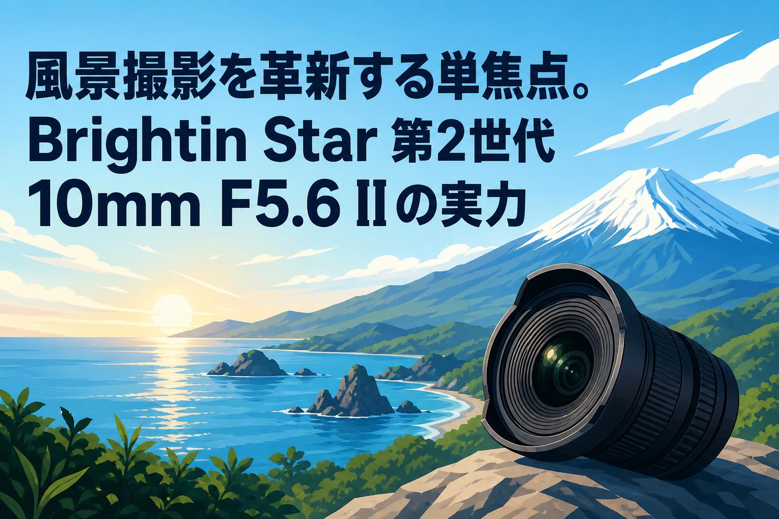 風景撮影を革新する単焦点。Brightin Star 第2世代 10mm F5.6 IIの実力