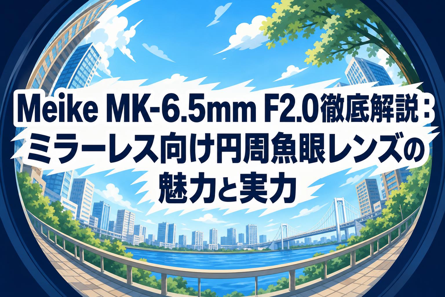 Meike MK-6.5mm F2.0徹底解説：ミラーレス向け円周魚眼レンズの魅力と実力