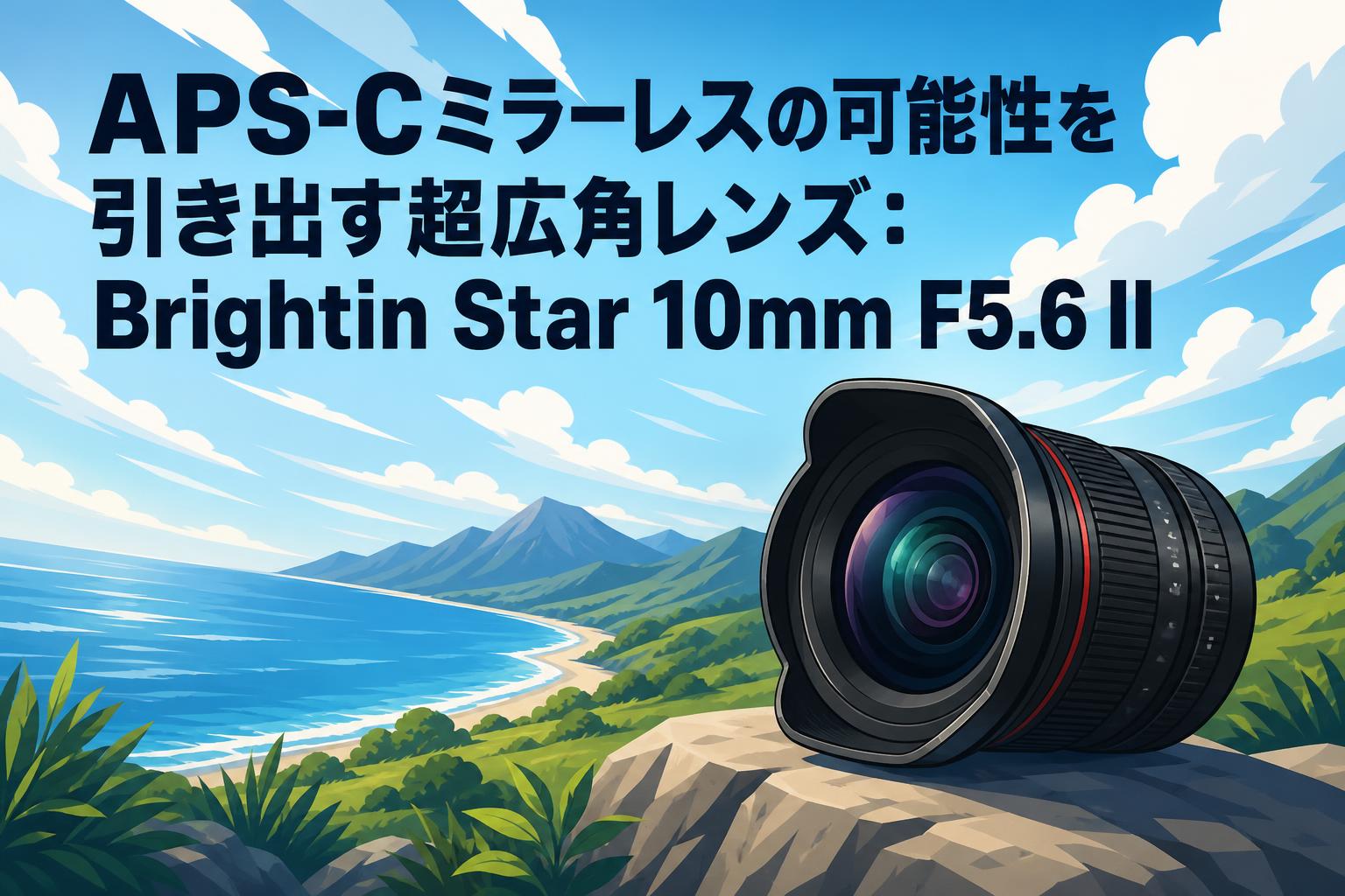 APS-Cミラーレスの可能性を引き出す超広角レンズ：Brightin Star 10mm F5.6 II