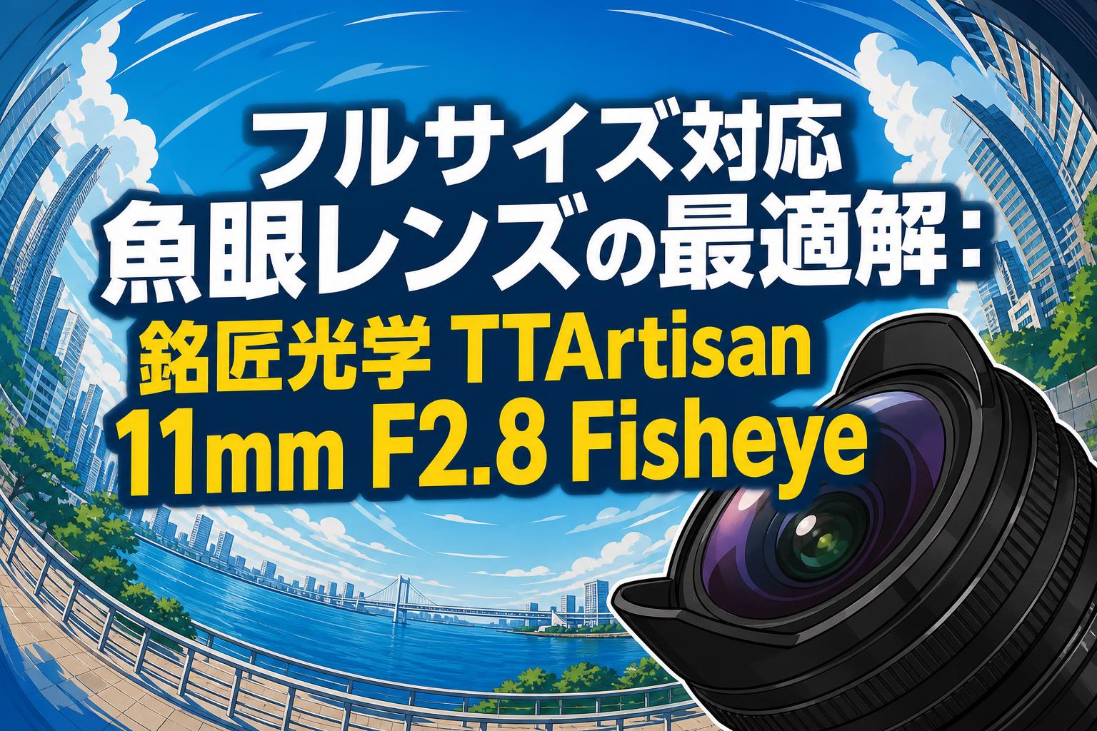 フルサイズ対応魚眼レンズの最適解：銘匠光学 TTArtisan 11mm F2.8 Fisheye