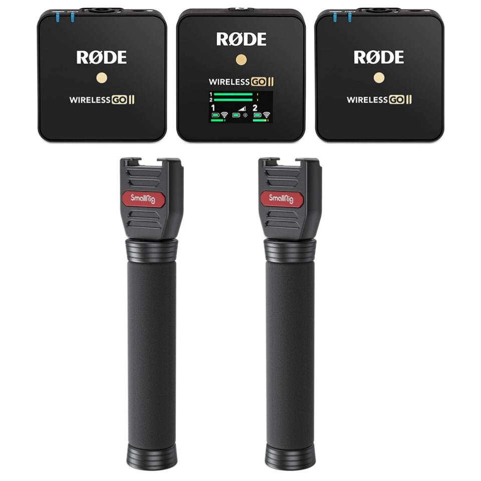 RODE Wireless GO II +SmallRig RODE Wireless Go用マイクフォン用グリップ