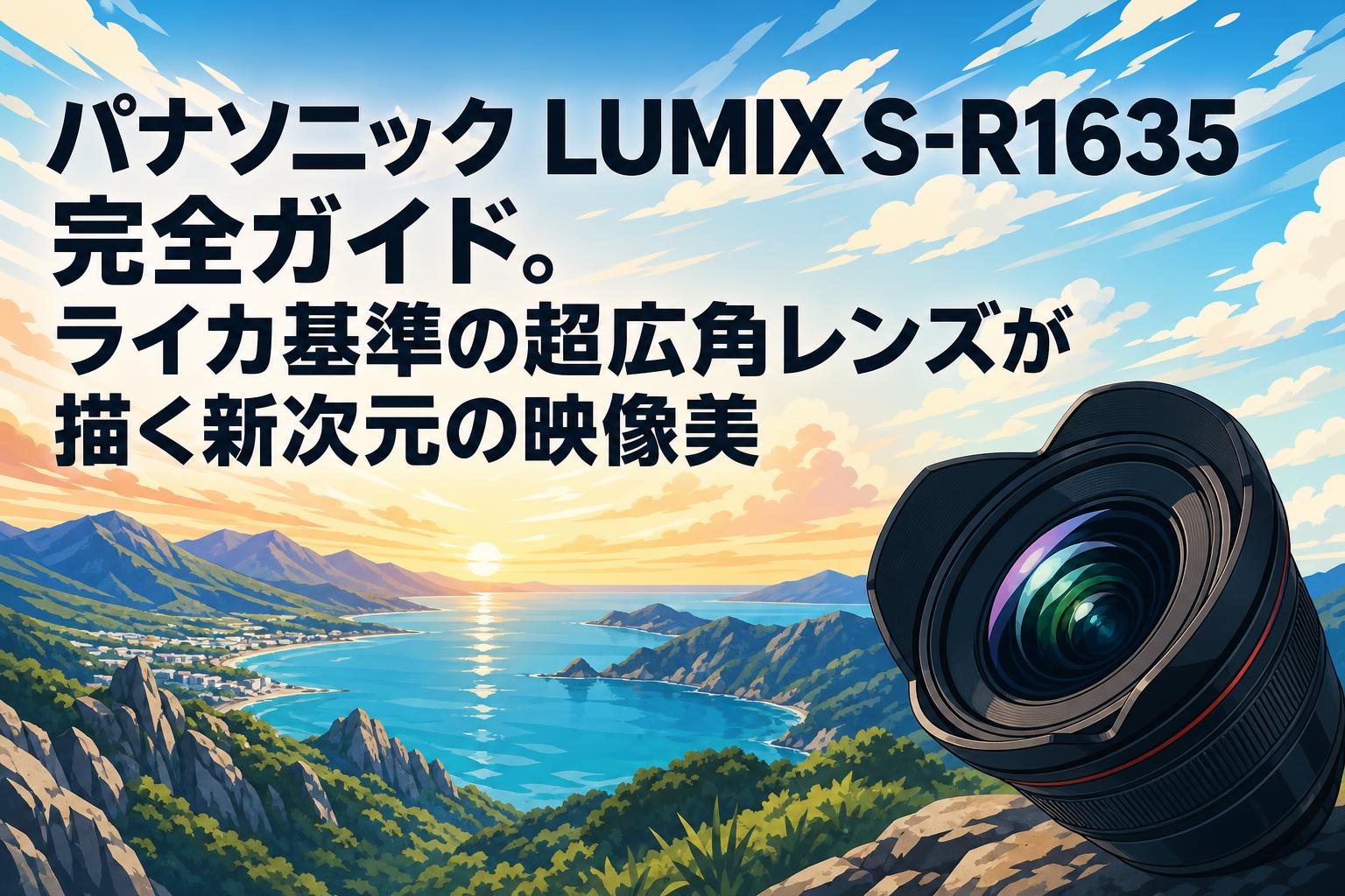 パナソニック LUMIX S-R1635 完全ガイド。ライカ基準の超広角レンズが描く新次元の映像美