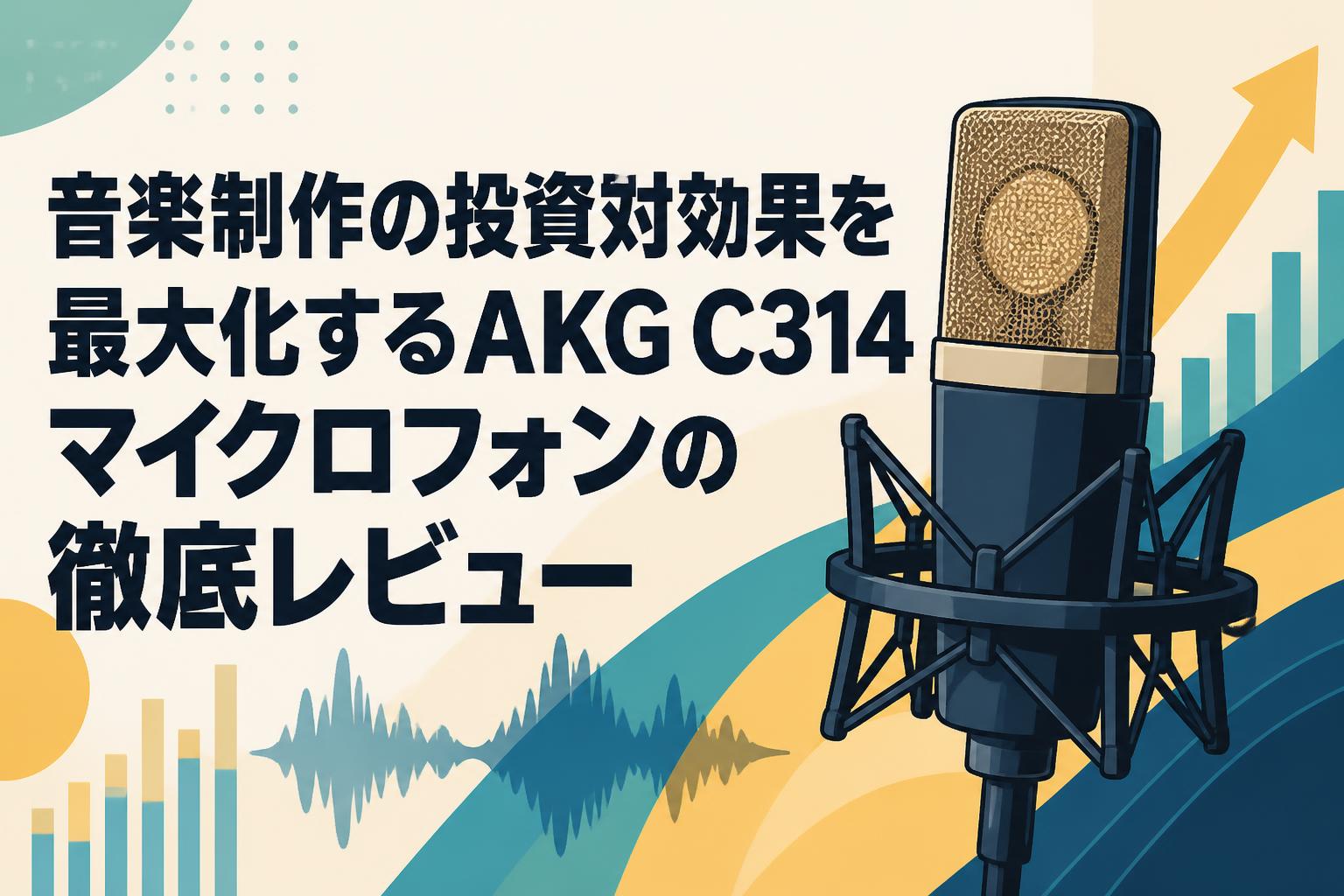 音楽制作の投資対効果を最大化するAKG C314マイクロフォンの徹底レビュー