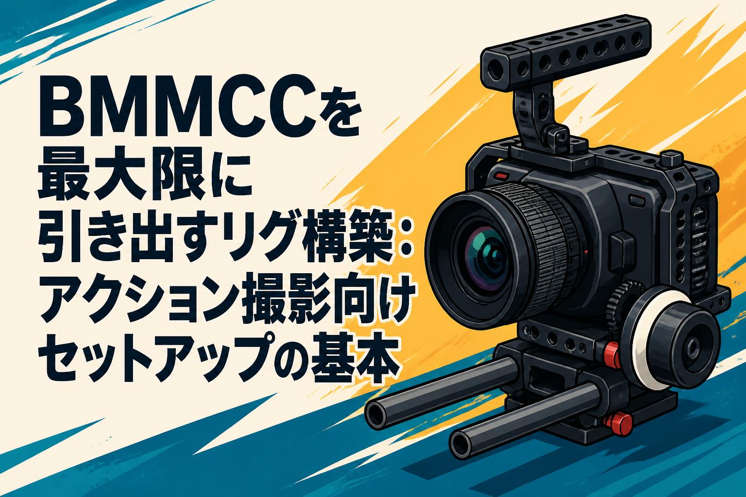 BMMCCを最大限に引き出すリグ構築：アクション撮影向けセットアップの基本