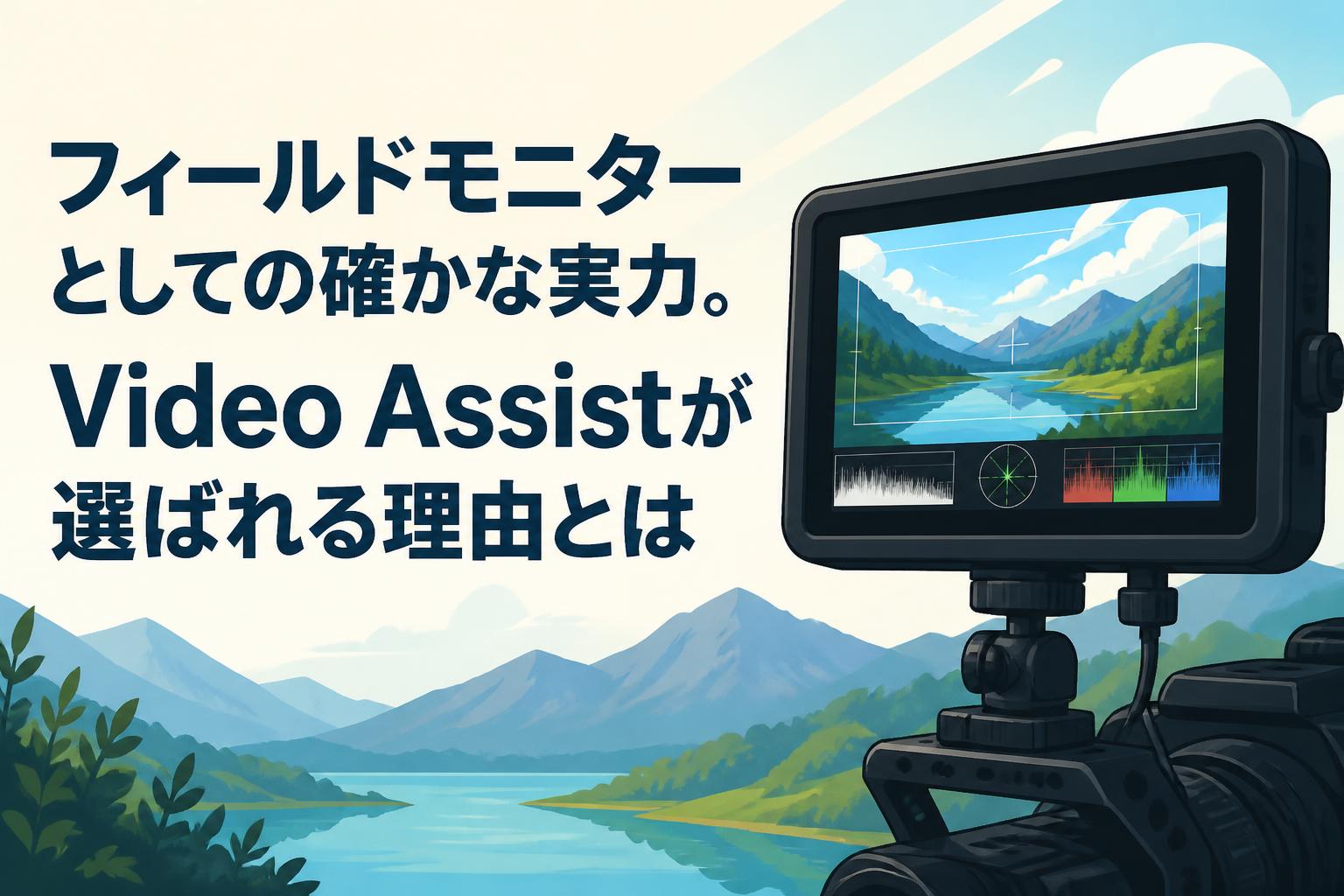 フィールドモニターとしての確かな実力。Video Assistが選ばれる理由とは