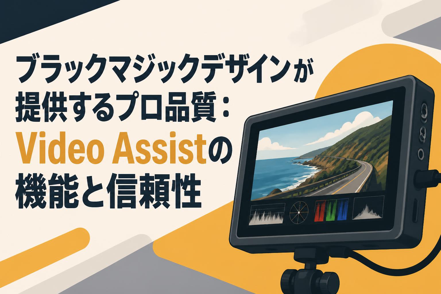 ブラックマジックデザインが提供するプロ品質：Video Assistの機能と信頼性