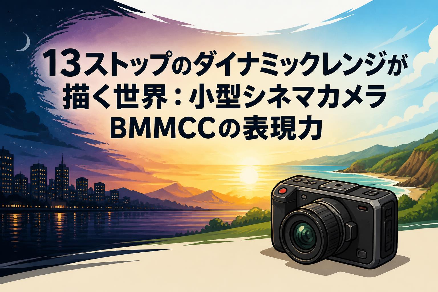 13ストップのダイナミックレンジが描く世界：小型シネマカメラBMMCCの表現力