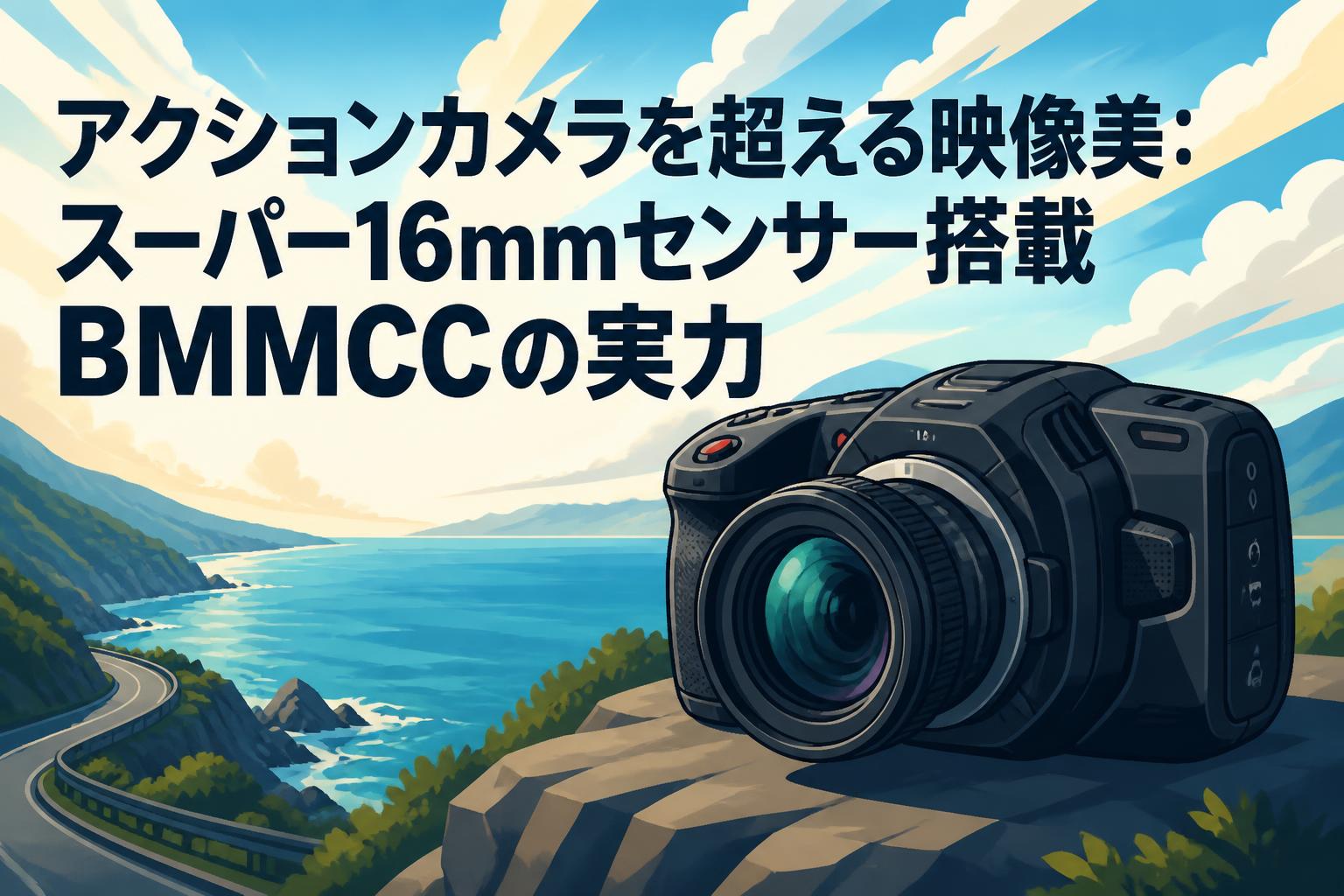 アクションカメラを超える映像美：スーパー16mmセンサー搭載BMMCCの実力