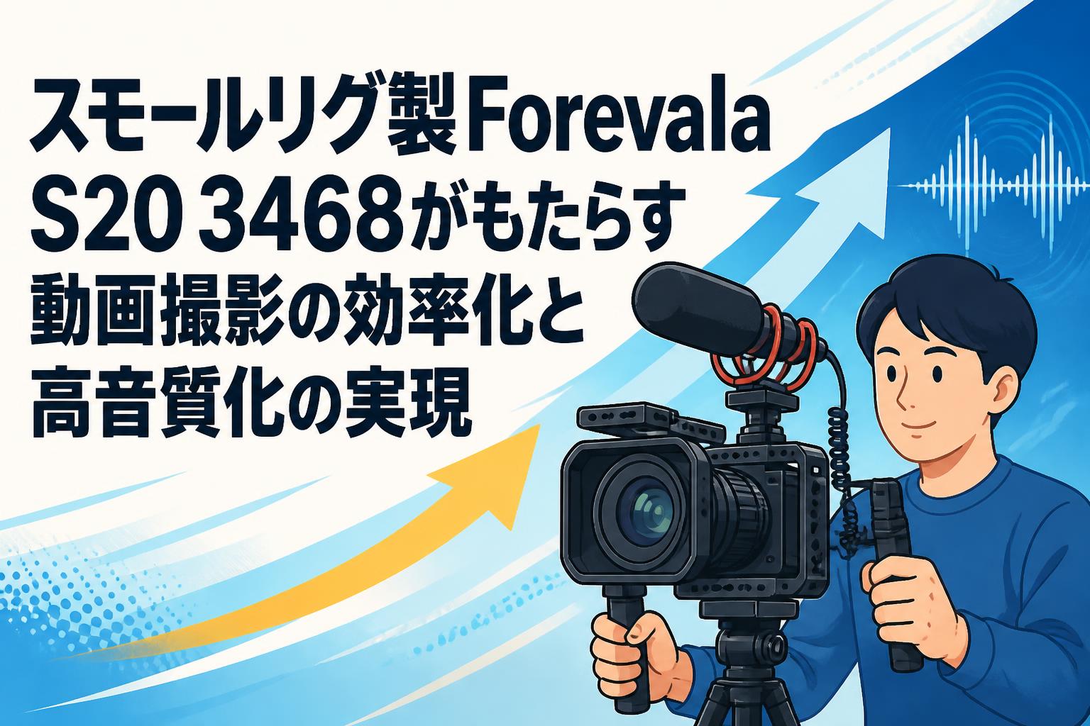 スモールリグ製Forevala S20 3468がもたらす動画撮影の効率化と高音質化の実現