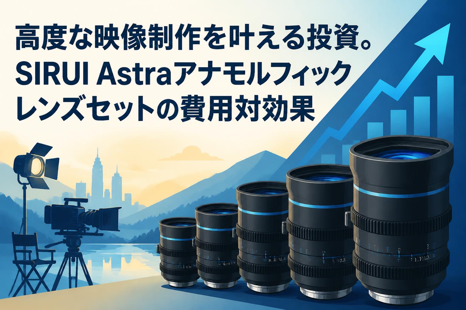 高度な映像制作を叶える投資。SIRUI Astraアナモルフィックレンズセットの費用対効果