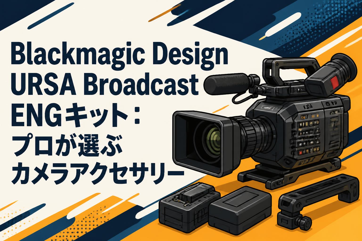 Blackmagic Design URSA Broadcast ENGキット：プロが選ぶカメラアクセサリー
