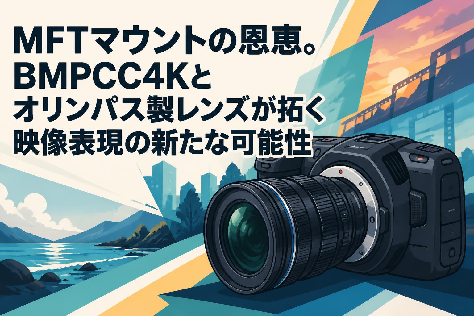 MFTマウントの恩恵。BMPCC4Kとオリンパス製レンズが拓く映像表現の新たな可能性