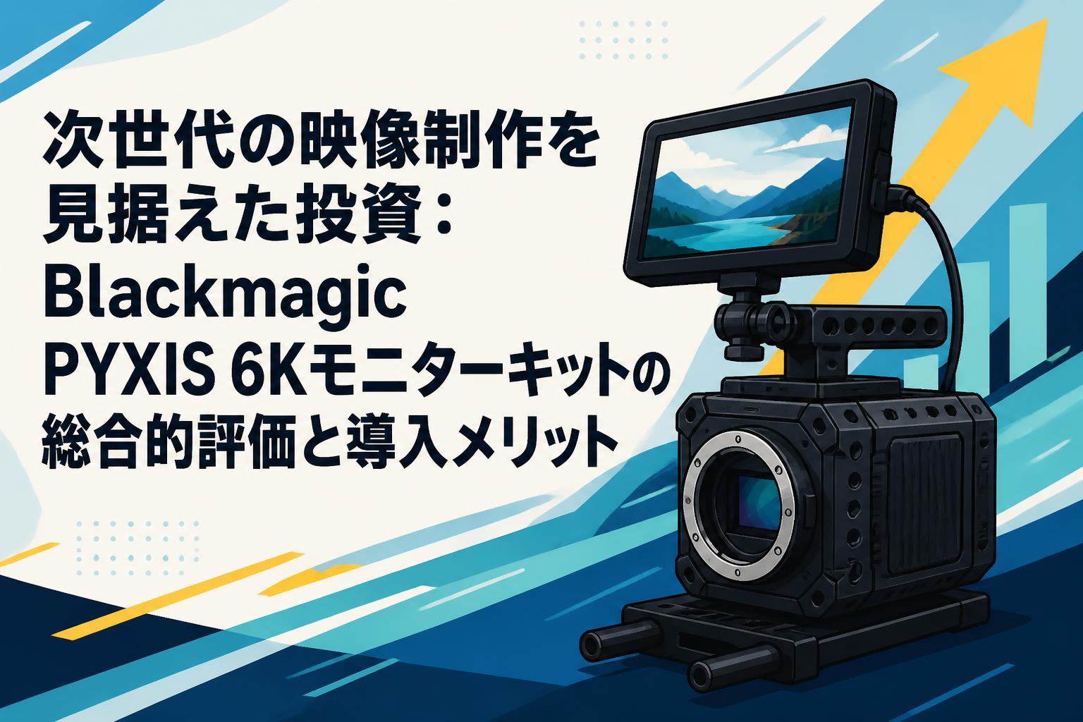 次世代の映像制作を見据えた投資：Blackmagic PYXIS 6Kモニターキットの総合的評価と導入メリット