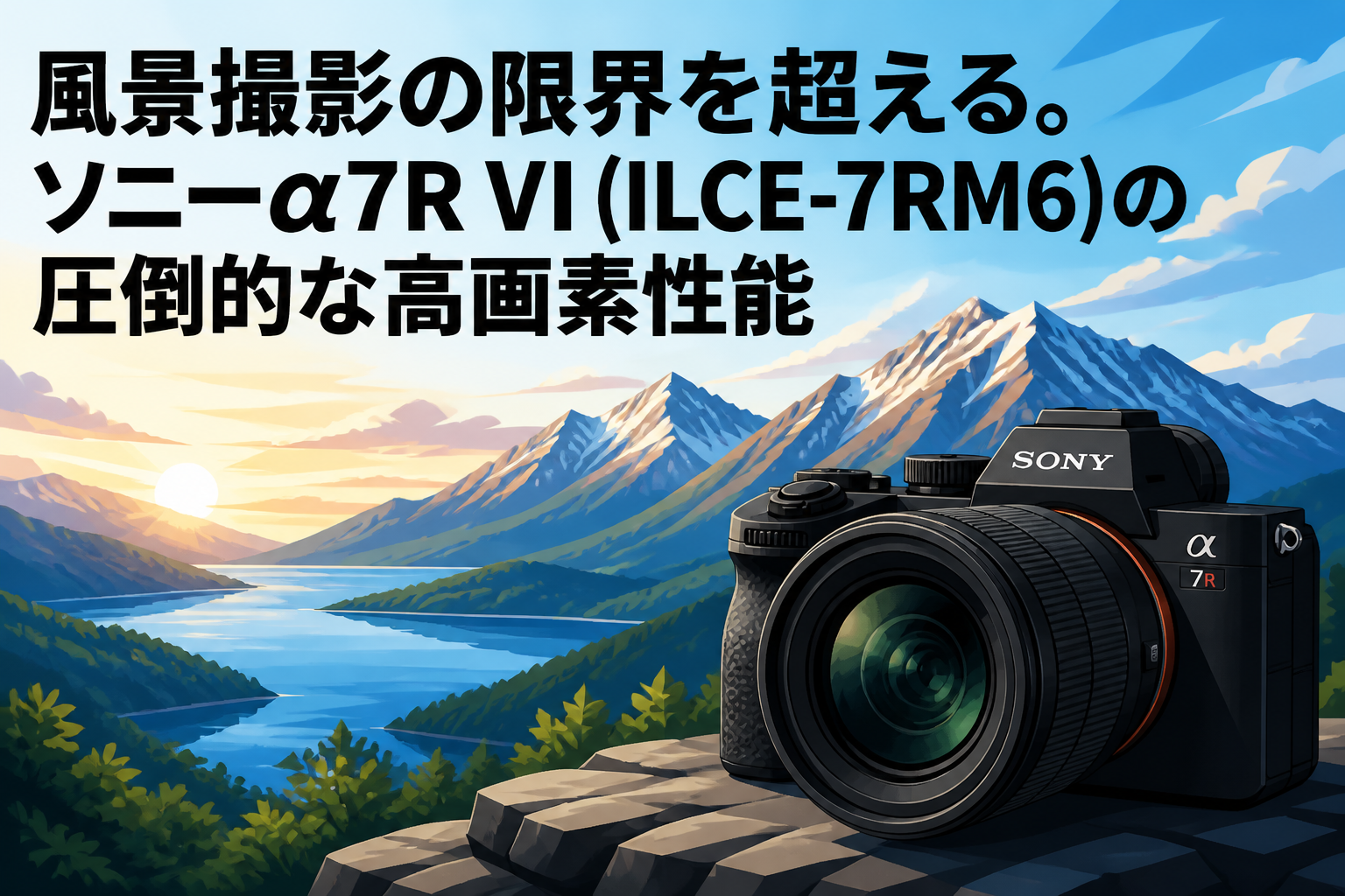 風景撮影の限界を超える。ソニーα7R VI (ILCE-7RM6)の圧倒的な高画素性能