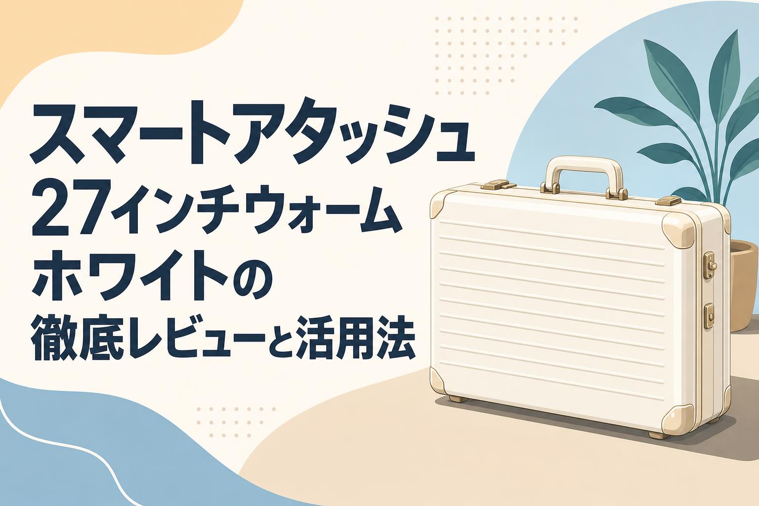 スマートアタッシュ27インチウォームホワイトの徹底レビューと活用法
