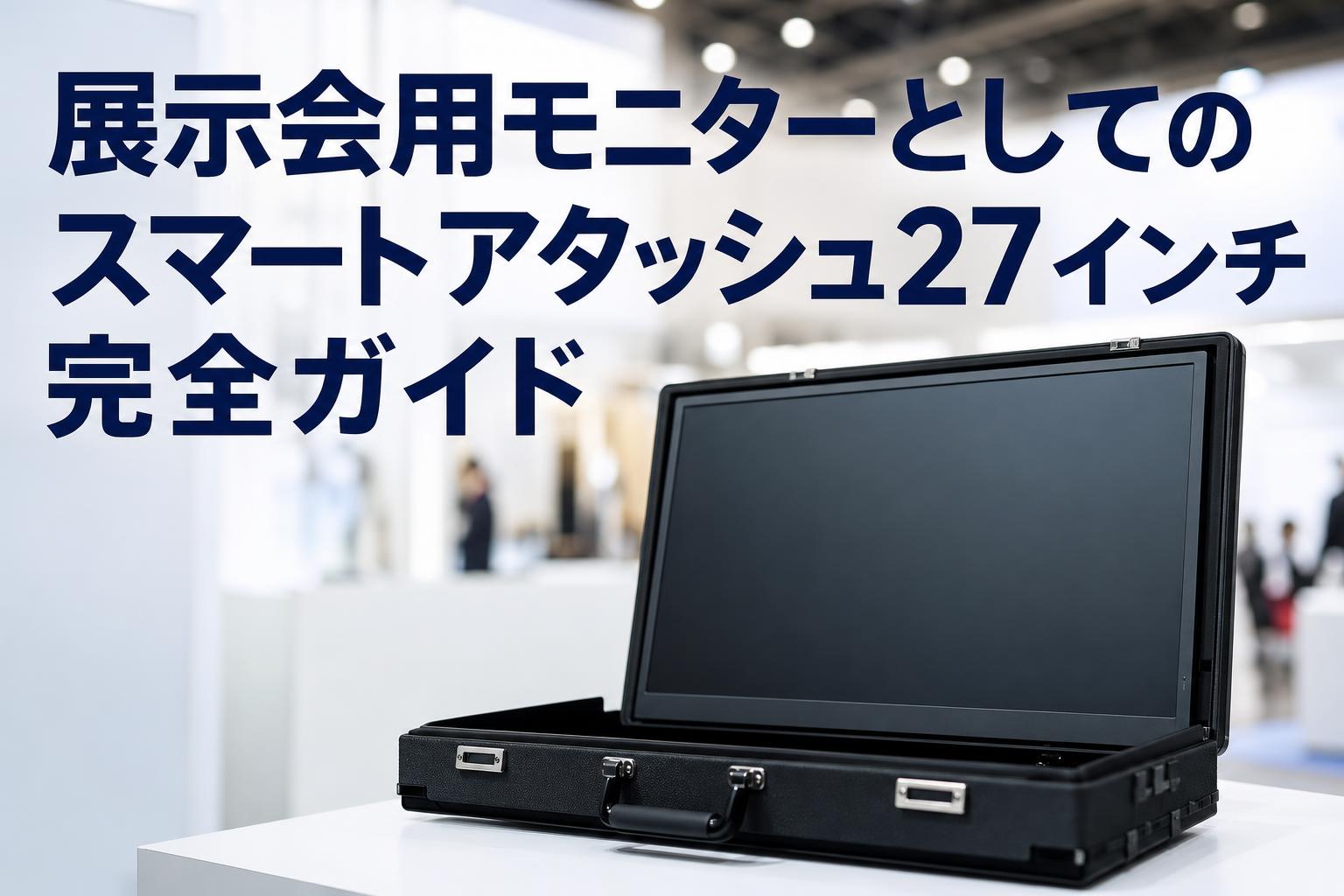 展示会用モニターとしてのスマートアタッシュ27インチ完全ガイド