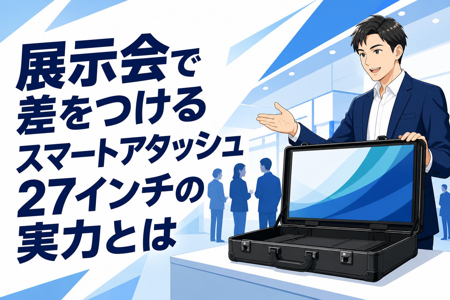 展示会で差をつけるスマートアタッシュ27インチの実力とは